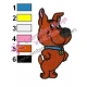 Scooby Doo Baby Embroidery Design
